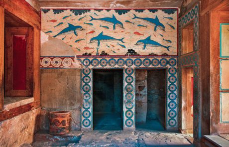 A room at the world renowned palace of Knossos 5