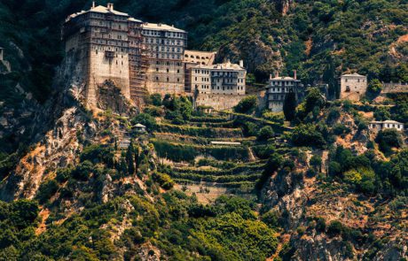 Halkidiki Athos monastery